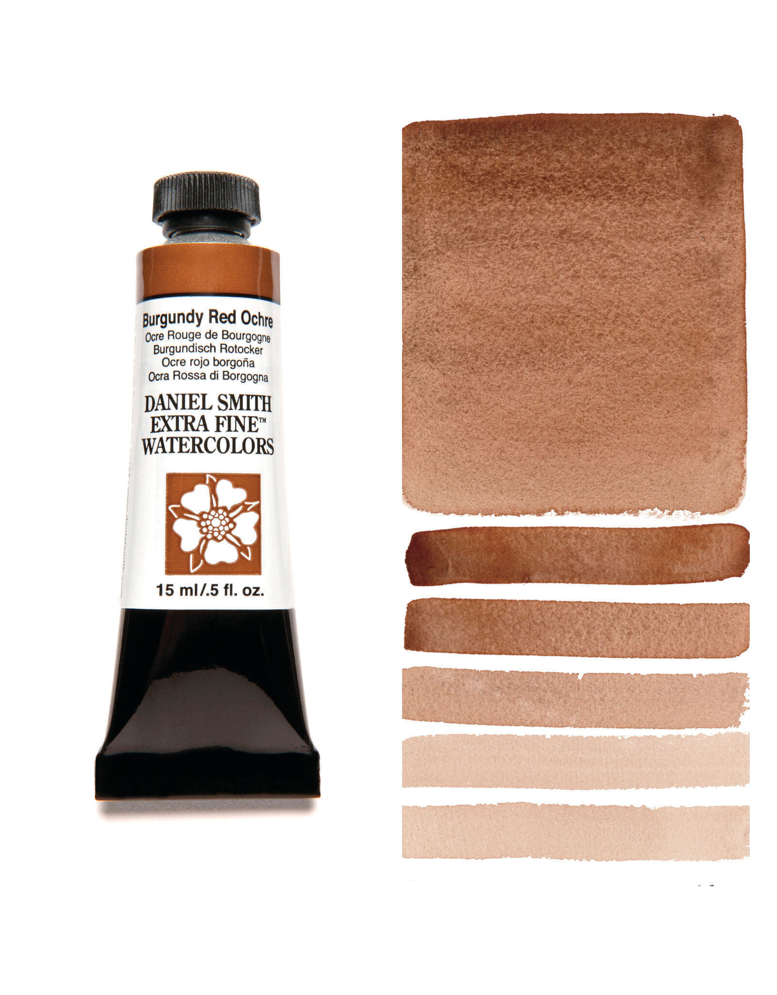 DANIEL SMITH Daniel Smith Extra Fine Watercolors, Burgundy Red Ochre 15ml