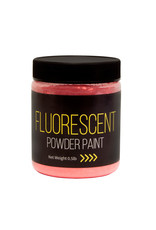 Clearance Powder Paint Fluorescent Red .5lb