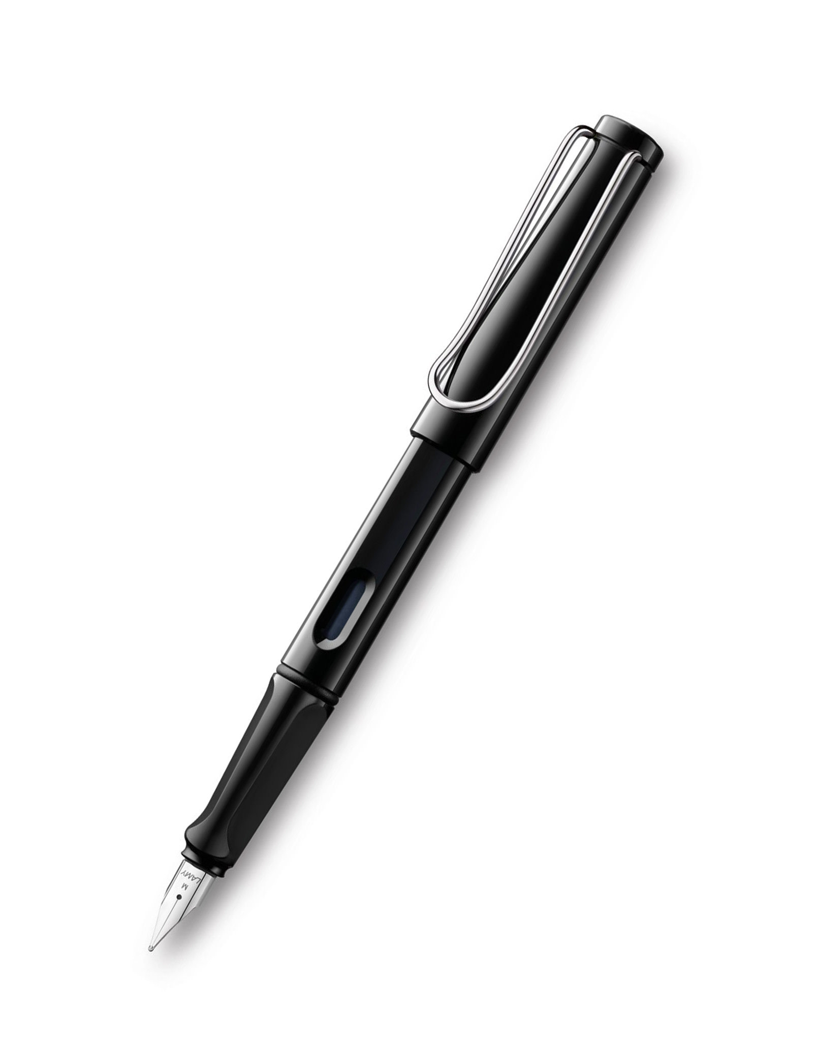 LAMY LAMY Safari Fountain Pen, Shiny Black (M)