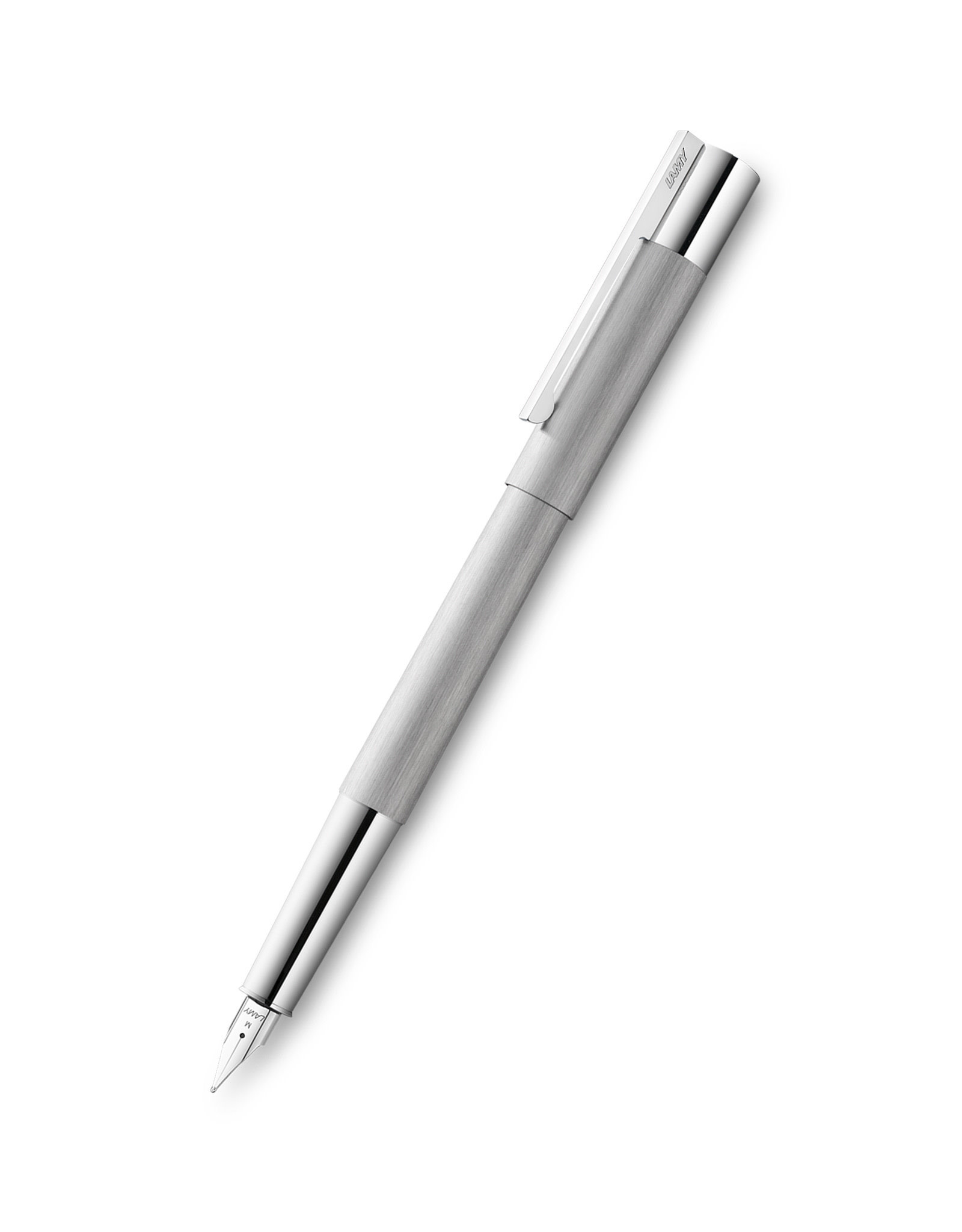 LAMY LAMY Scala Fountain Pen, Stainless Steel (F)