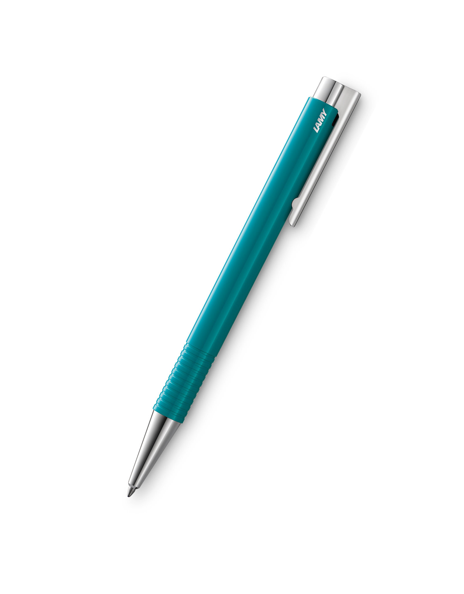 CLEARANCE LAMY Logo Ballpoint Pen, Aquamarine Gloss