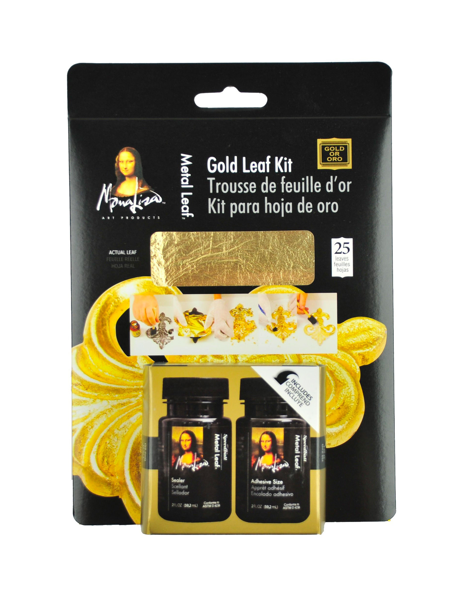 SPEEDBALL ART PRODUCTS Mona Lisa Gold Leaf Kit