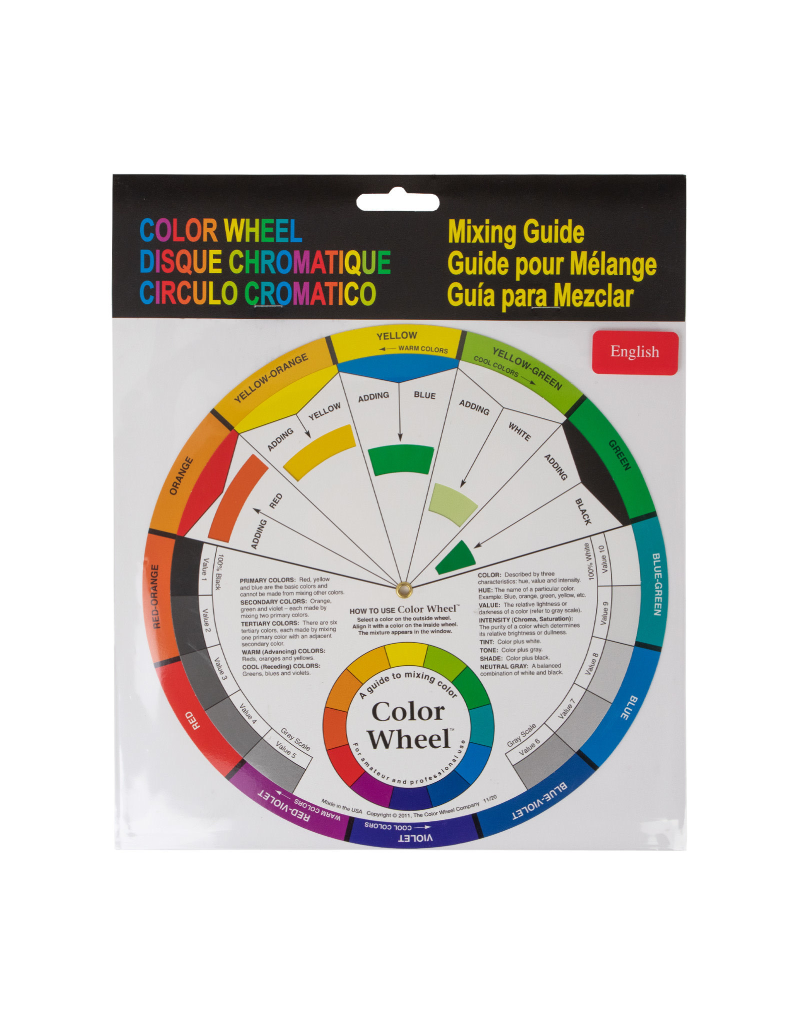 COLOR WHEEL COMPANY Color Wheel Co. Color Wheel 9¼”