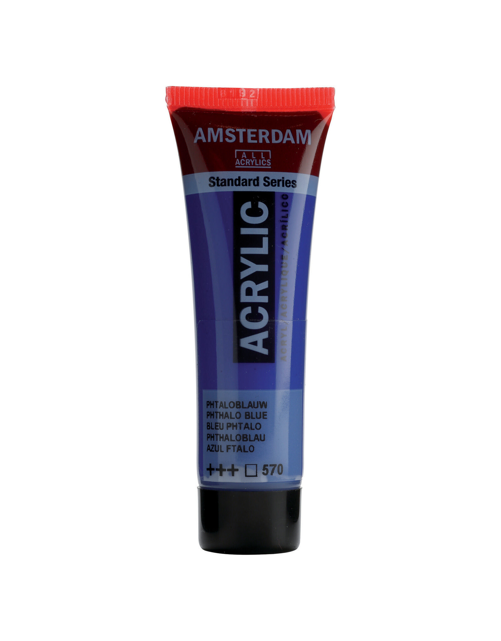 Royal Talens Amsterdam Standard Acrylic, Phthalo Blue 20ml