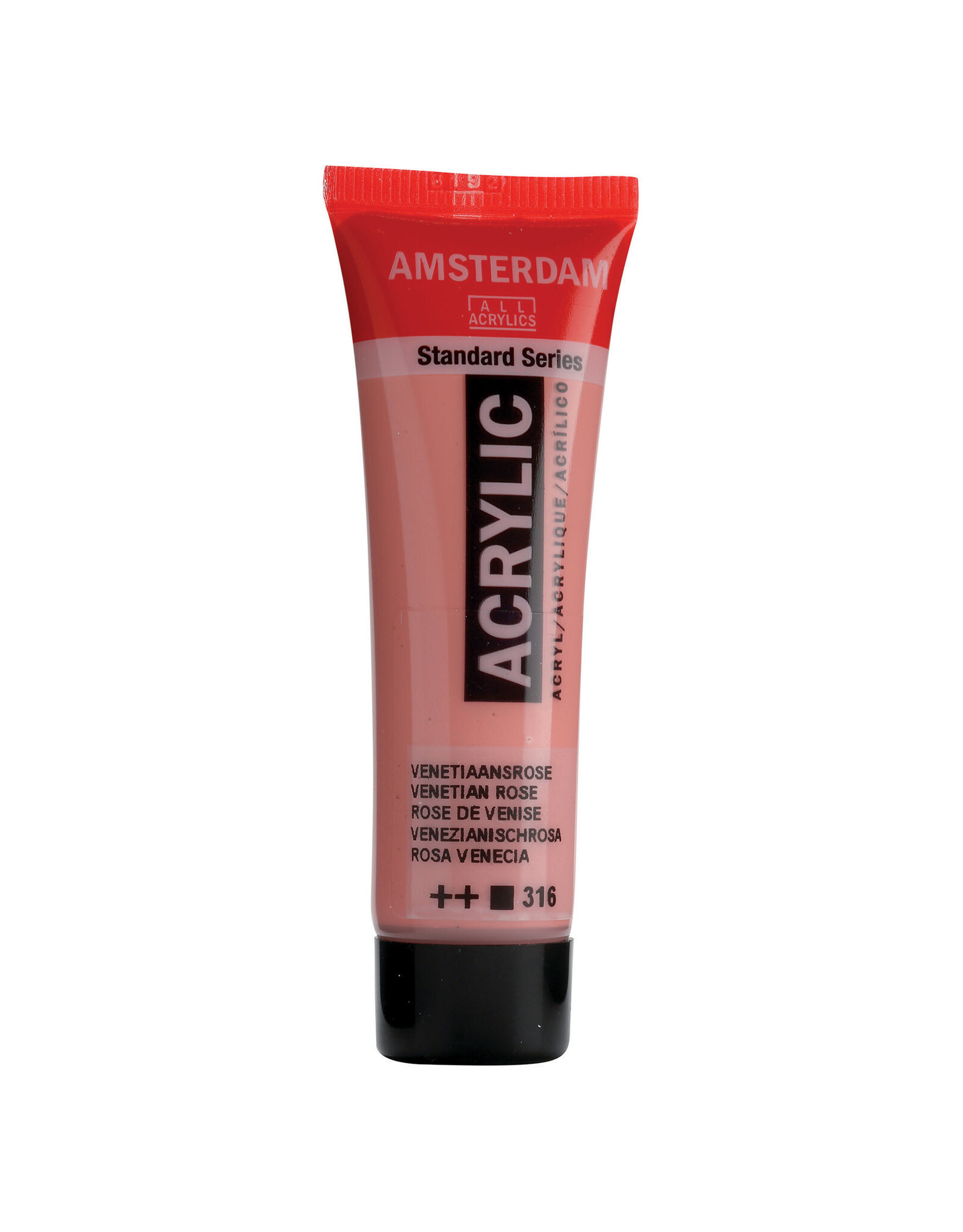 Royal Talens Amsterdam Standard Acrylic, Venetian Rose 20ml