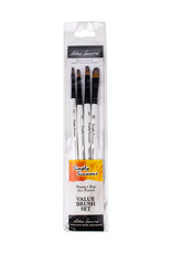 Daler-Rowney Simply Simmons 4 Piece Just Filberts Brush Set