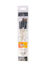 Daler-Rowney Simply Simmons 4 Piece All The Angles Brush Set