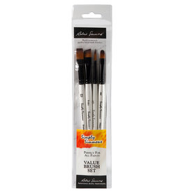 Daler-Rowney Simply Simmons 4 Piece Work Horse Brush Set