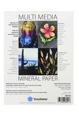 YASUTOMO Yasutomo Mineral Paper Pad, 20 Sheets 6" x 8"