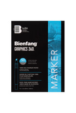Bienfang Bienfang Marker Paper Pad, 9" X 12", 50 sheets