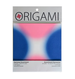 YASUTOMO Yasutomo Origami Paper, Harmony Assortment, 35 Sheets