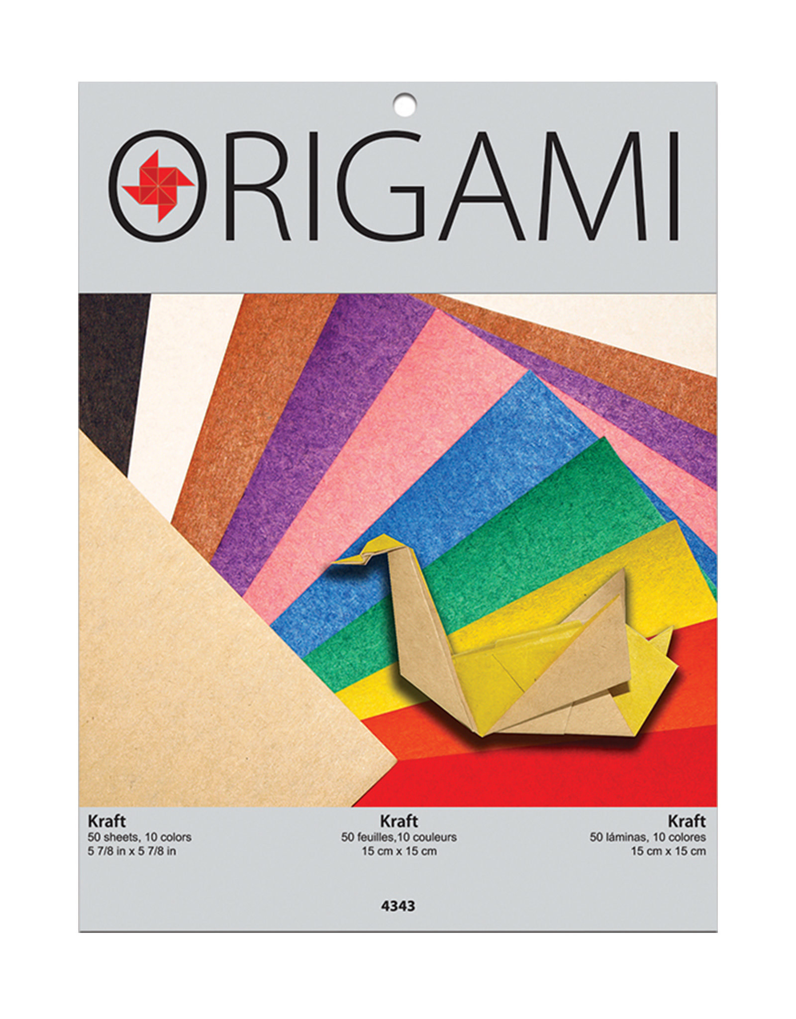 YASUTOMO Yasutomo Origami Paper, Kraft Paper, 50 Sheets