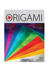 YASUTOMO Yasutomo Origami Paper, Metallic Colors, 36 Sheets