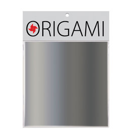 YASUTOMO Origami Silver Metallic Foil 25 Sheets