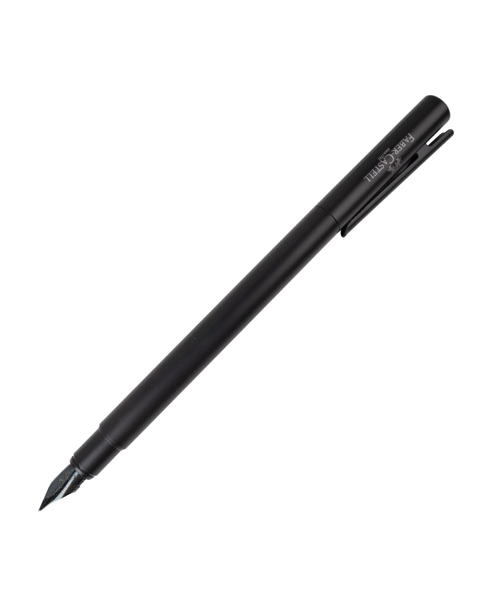 FABER-CASTELL NEO Slim Fountain Pen, Matte Black (M)