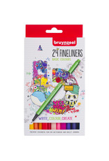 Royal Talens Bruynzeel Fineliner, Set of 24