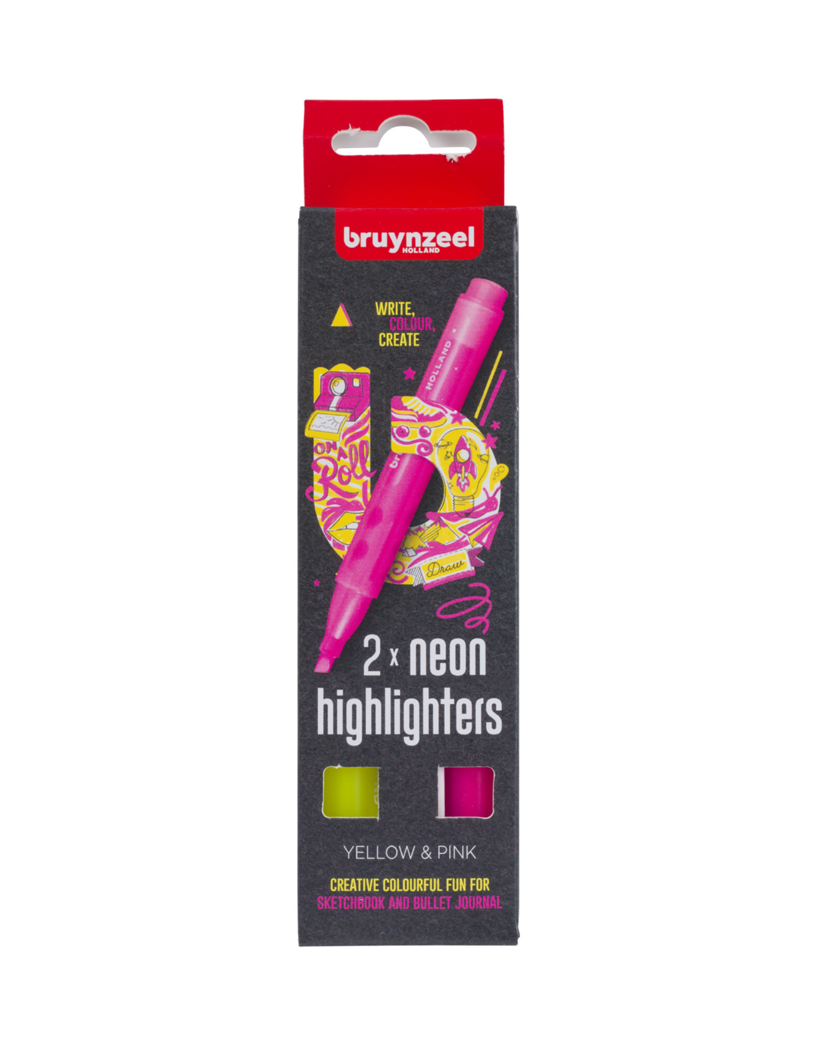 CLEARANCE Bruynzeel Highlighters, Set of 2