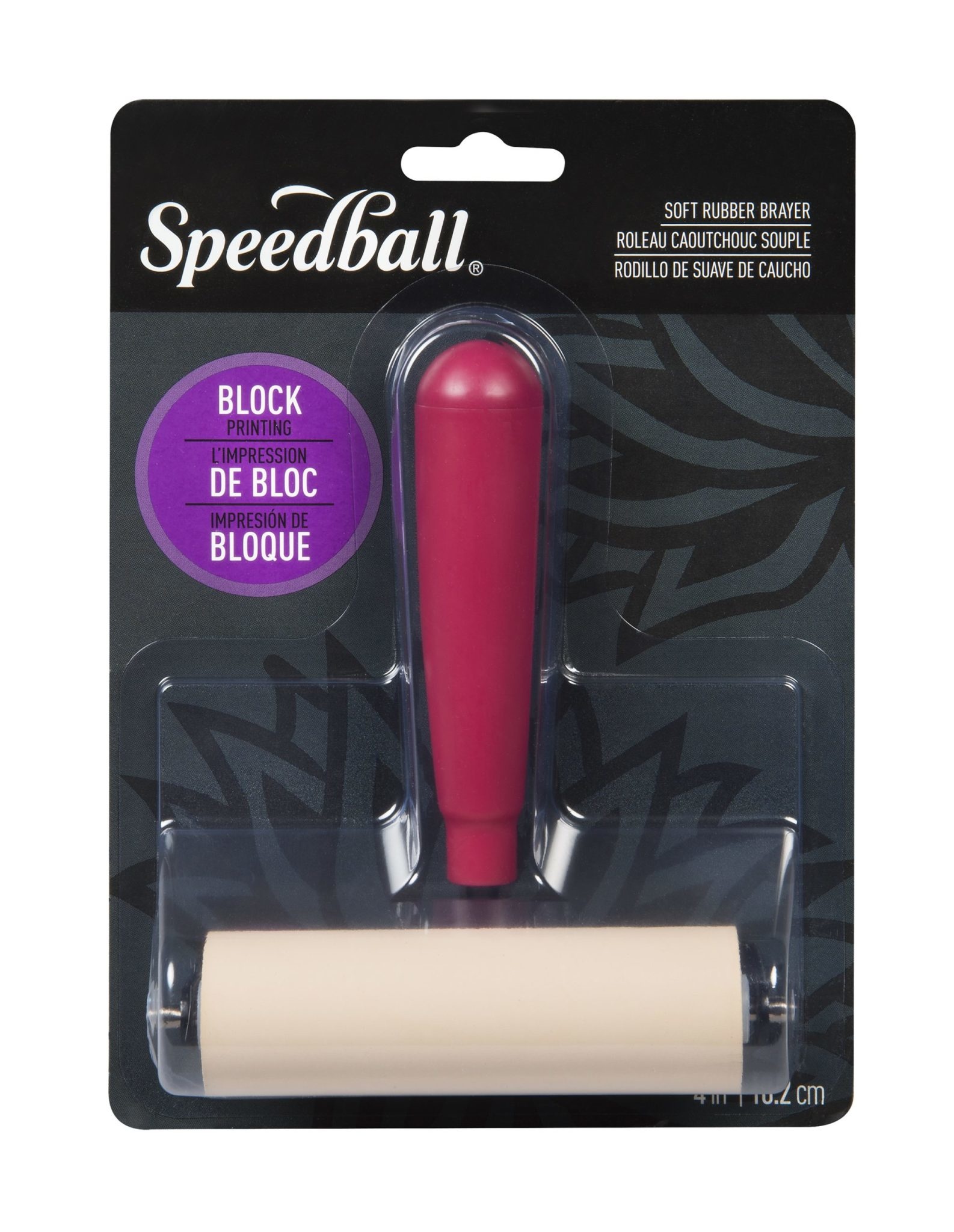 Speedball Baren 4 Pollici In Plastica - Per Stampa A Blocchi, Scrapbooking E Biglietti - Foto 5