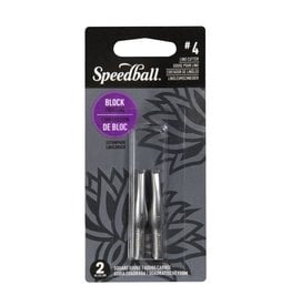 SPEEDBALL ART PRODUCTS Speedball Lino Cutter, #4 Square Gouge, Set of 2