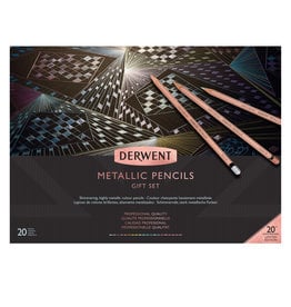 Derwent Derwent Metallic Pencils, Gift Set of 20