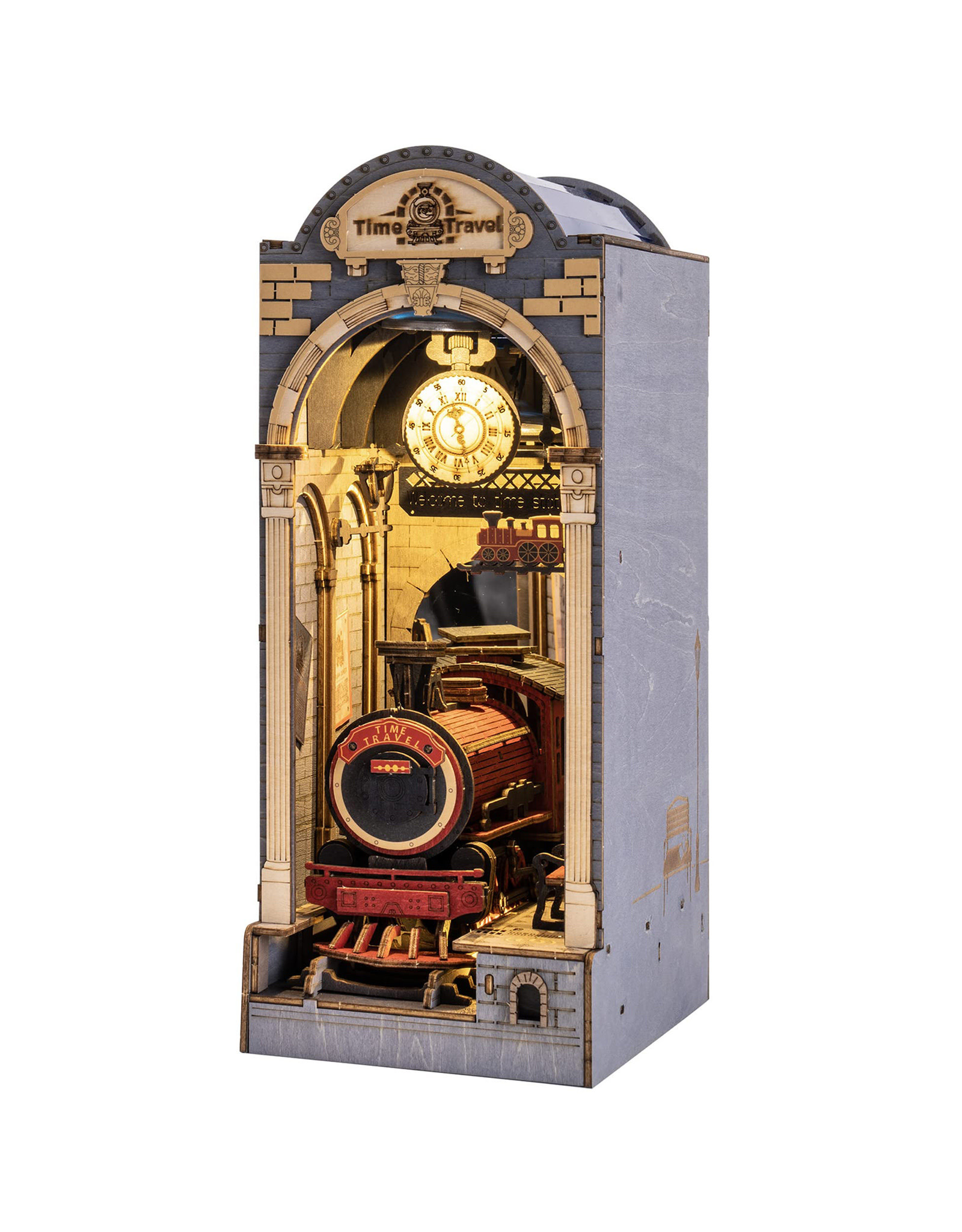 CLEARANCE Robotime 3D Book End Time Traveler