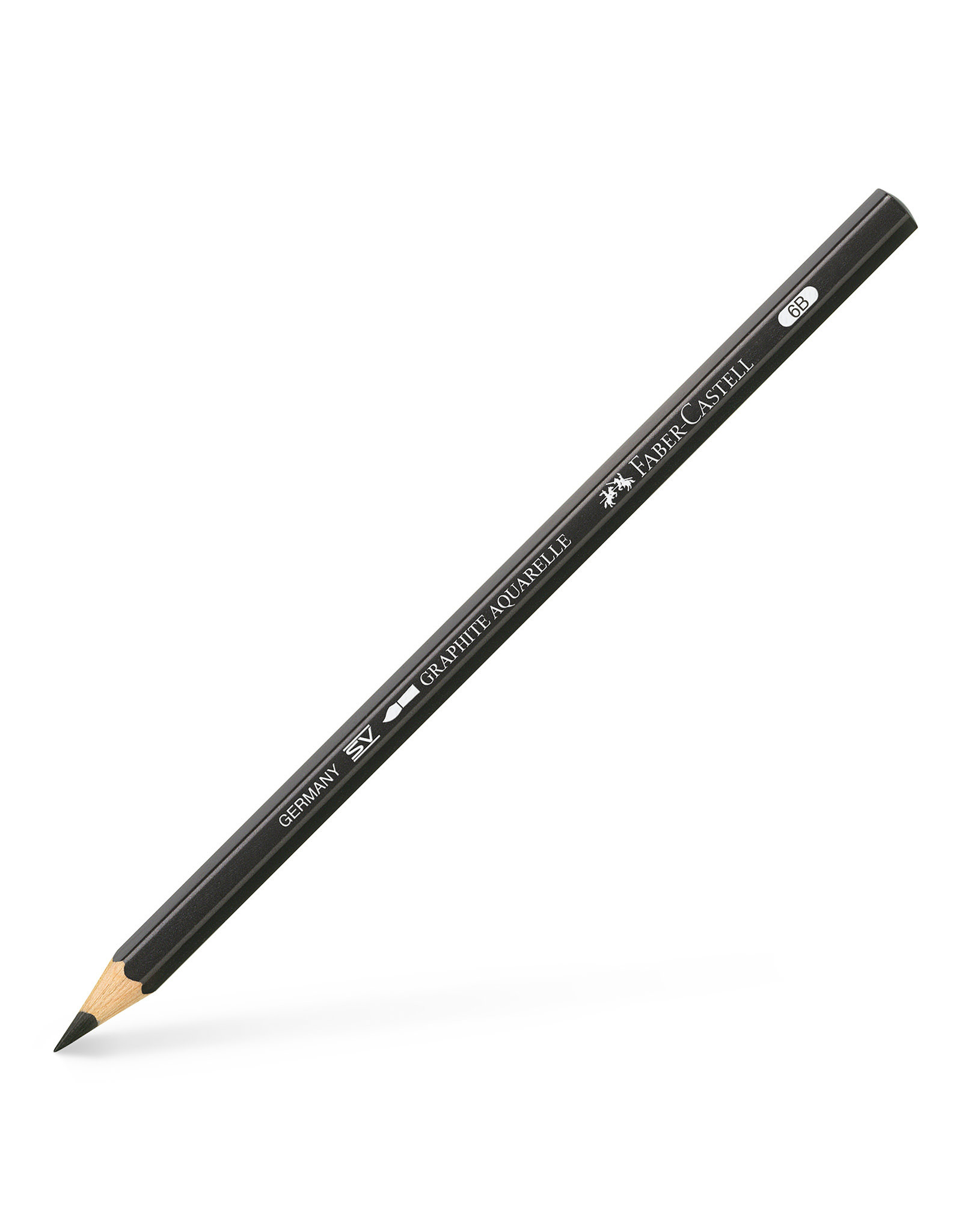 FABER-CASTELL Graphite Aquarelle Pencil, 6B