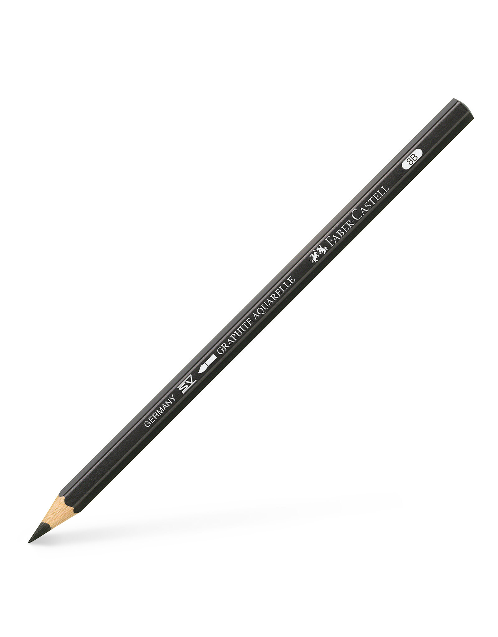 FABER-CASTELL Graphite Aquarelle Pencil, 8B