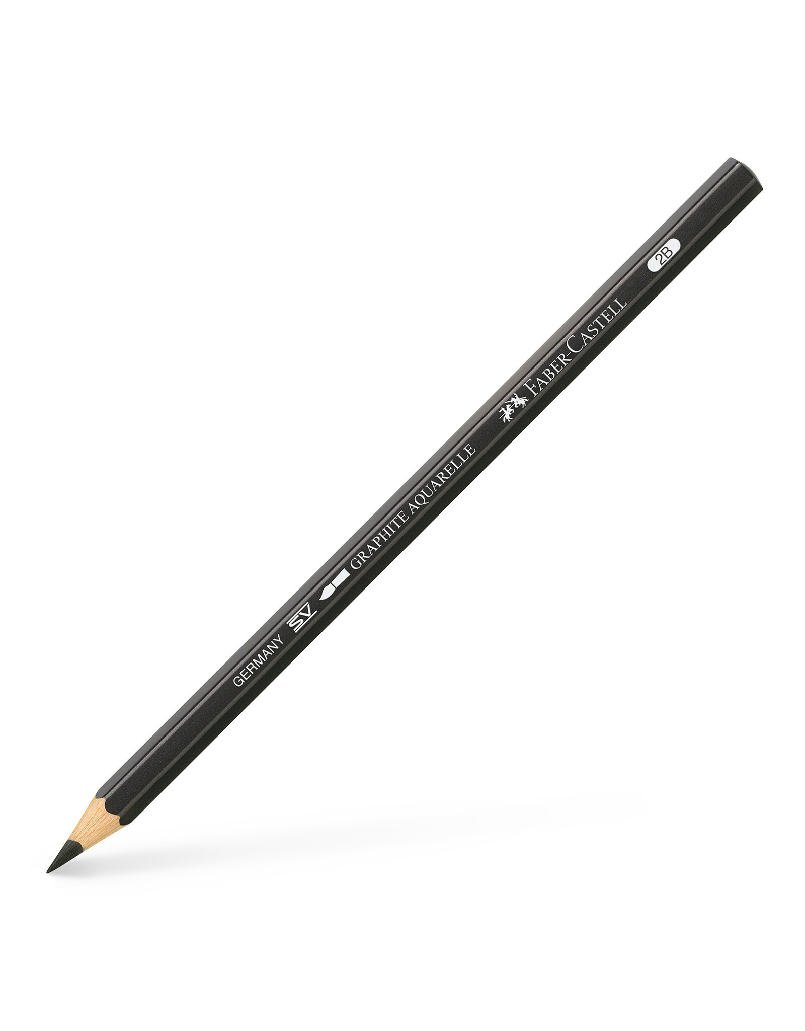 FABER-CASTELL Graphite Aquarelle Pencil, 2B