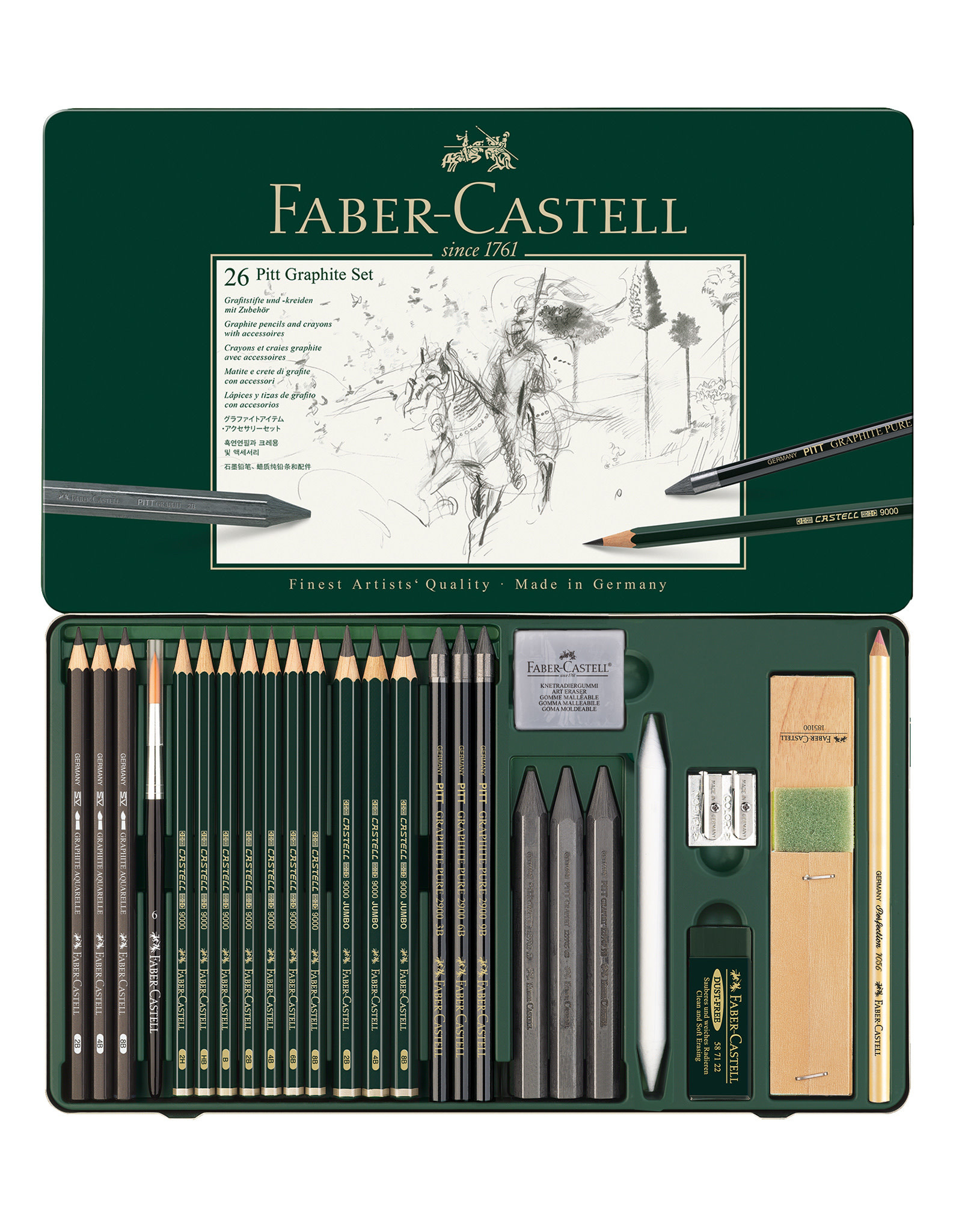 FABER-CASTELL Pitt® Graphite Set of 26