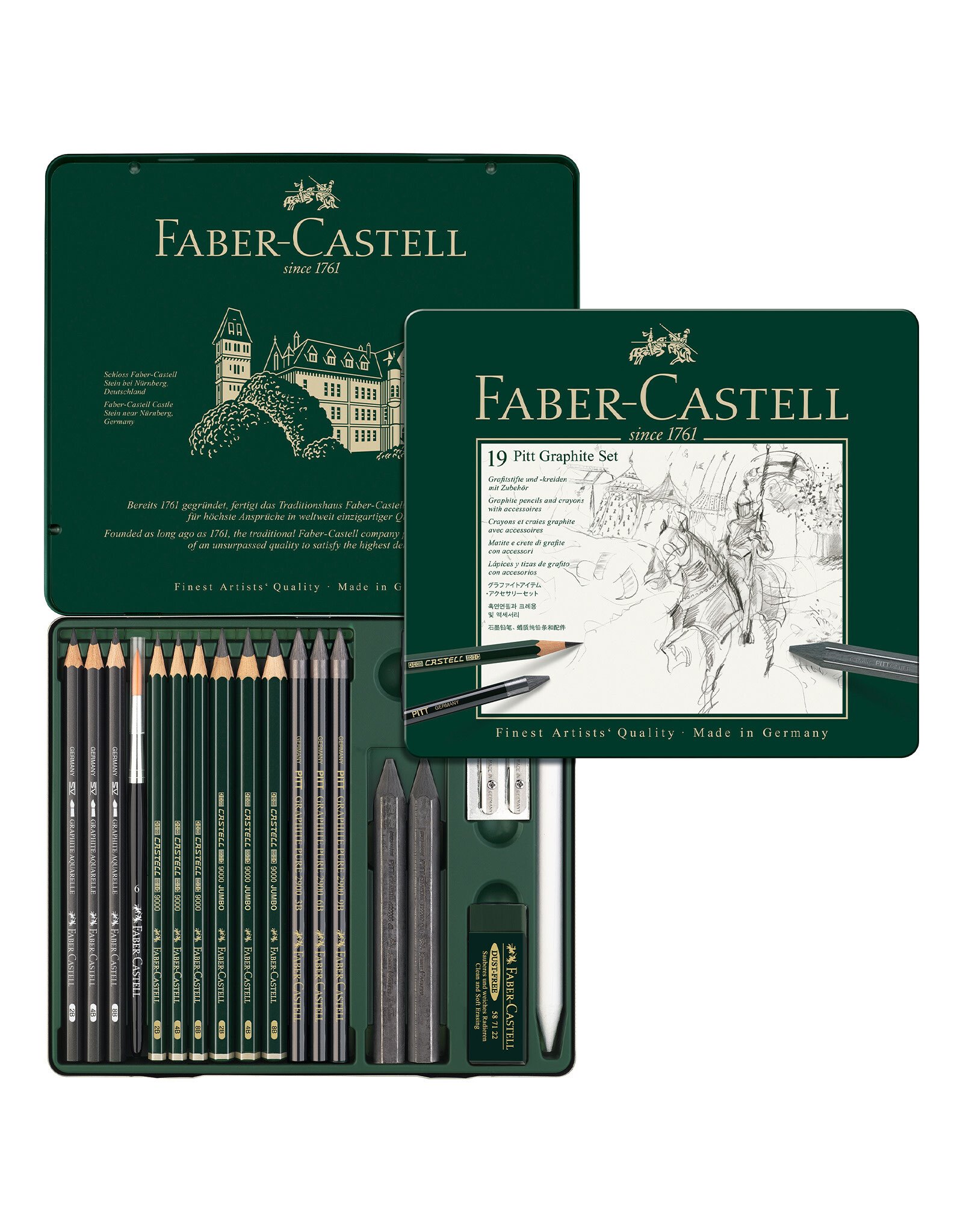 FABER-CASTELL Pitt® Graphite Set of 19
