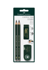 FABER-CASTELL Castell® 9000 Jumbo Graphite Set of 4
