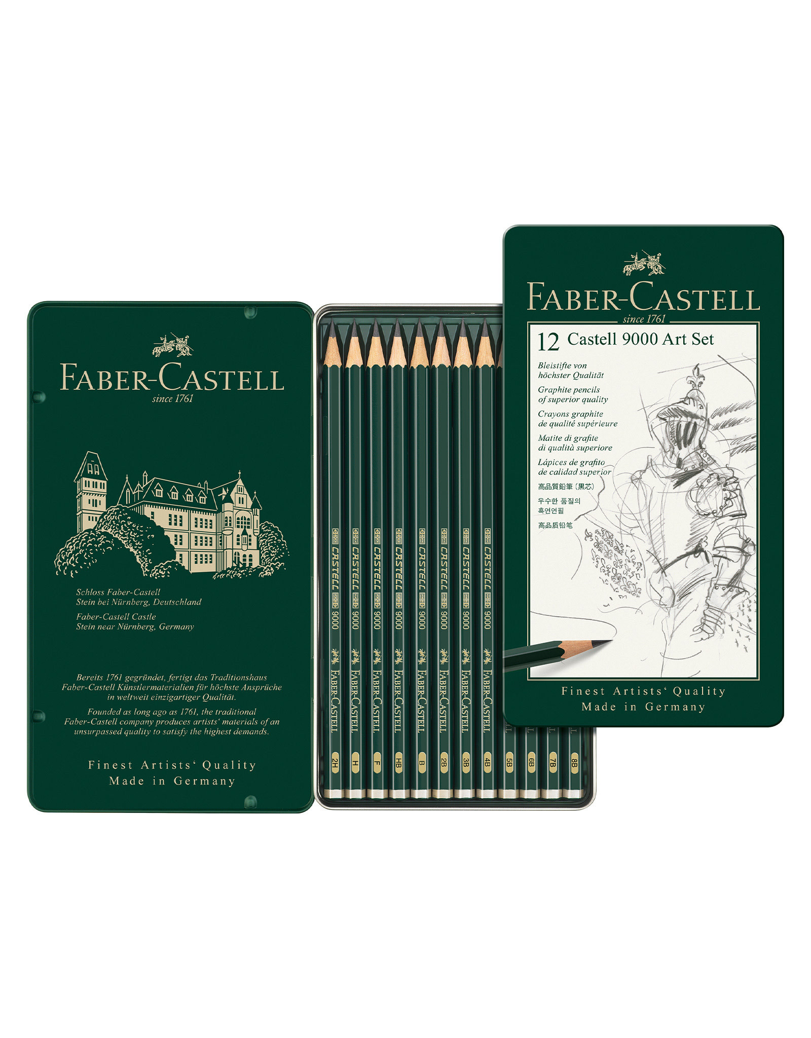 FABER-CASTELL Castell® 9000 Art Set of 12