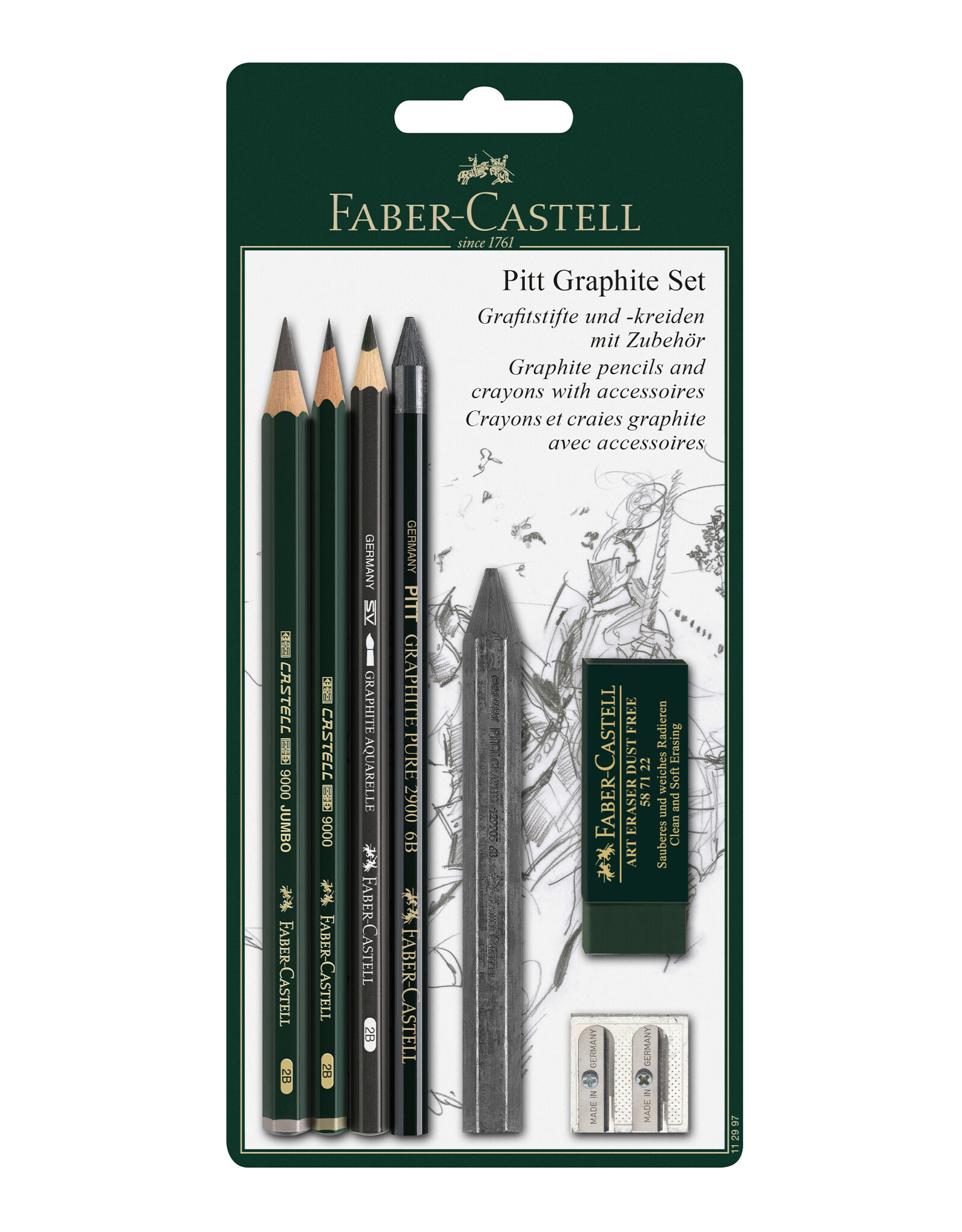 FABER-CASTELL Pitt® Graphite Master Set of 7