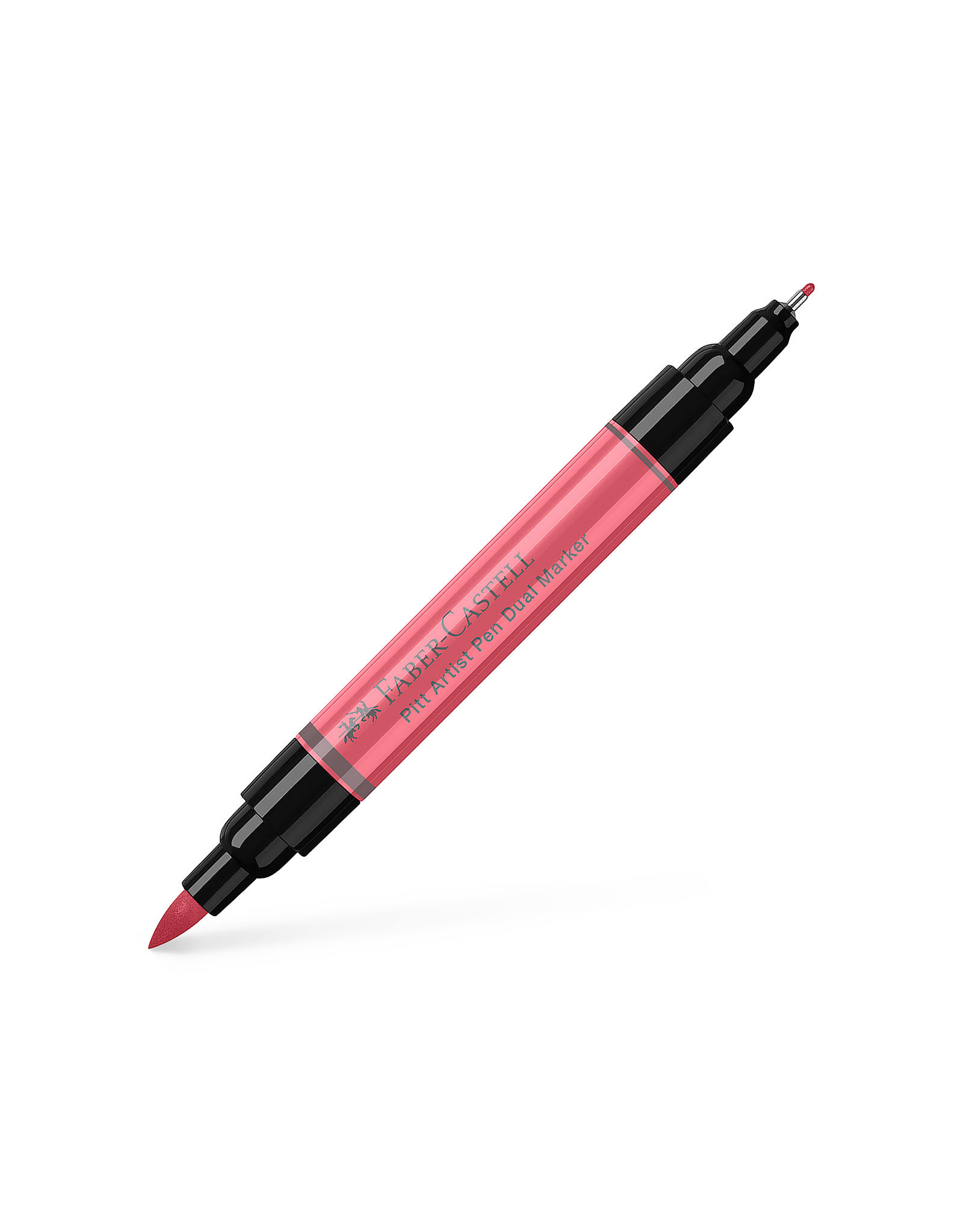 FABER-CASTELL Pitt Artist Pen Dual Tip Marker, Coral