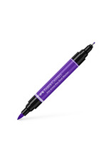 FABER-CASTELL Pitt Artist Pen Dual Tip Marker, Purple Violet