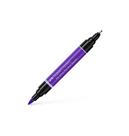 FABER-CASTELL Pitt Artist Pen Dual Tip Marker, Purple Violet