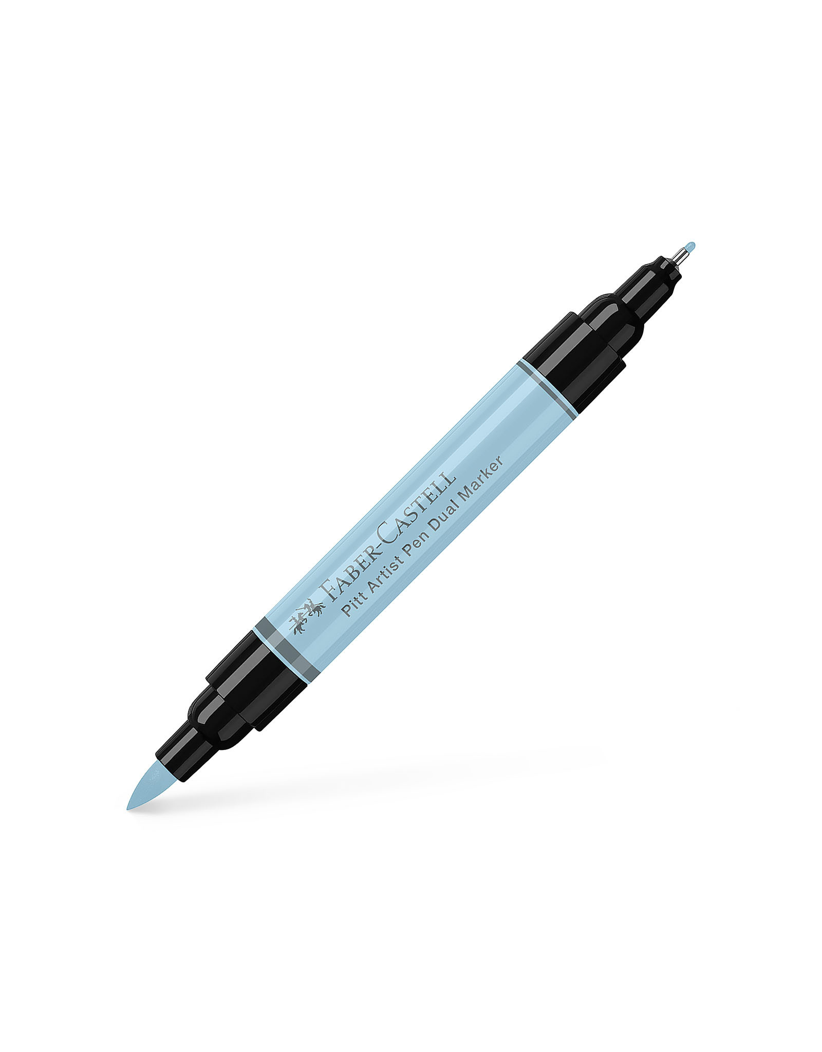 FABER-CASTELL Pitt Artist Pen Dual Tip Marker, Ice Blue