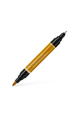 FABER-CASTELL Pitt Artist Pen Dual Tip Marker, Green Gold