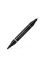 FABER-CASTELL Pitt Artist Pen Dual Tip Marker, Black