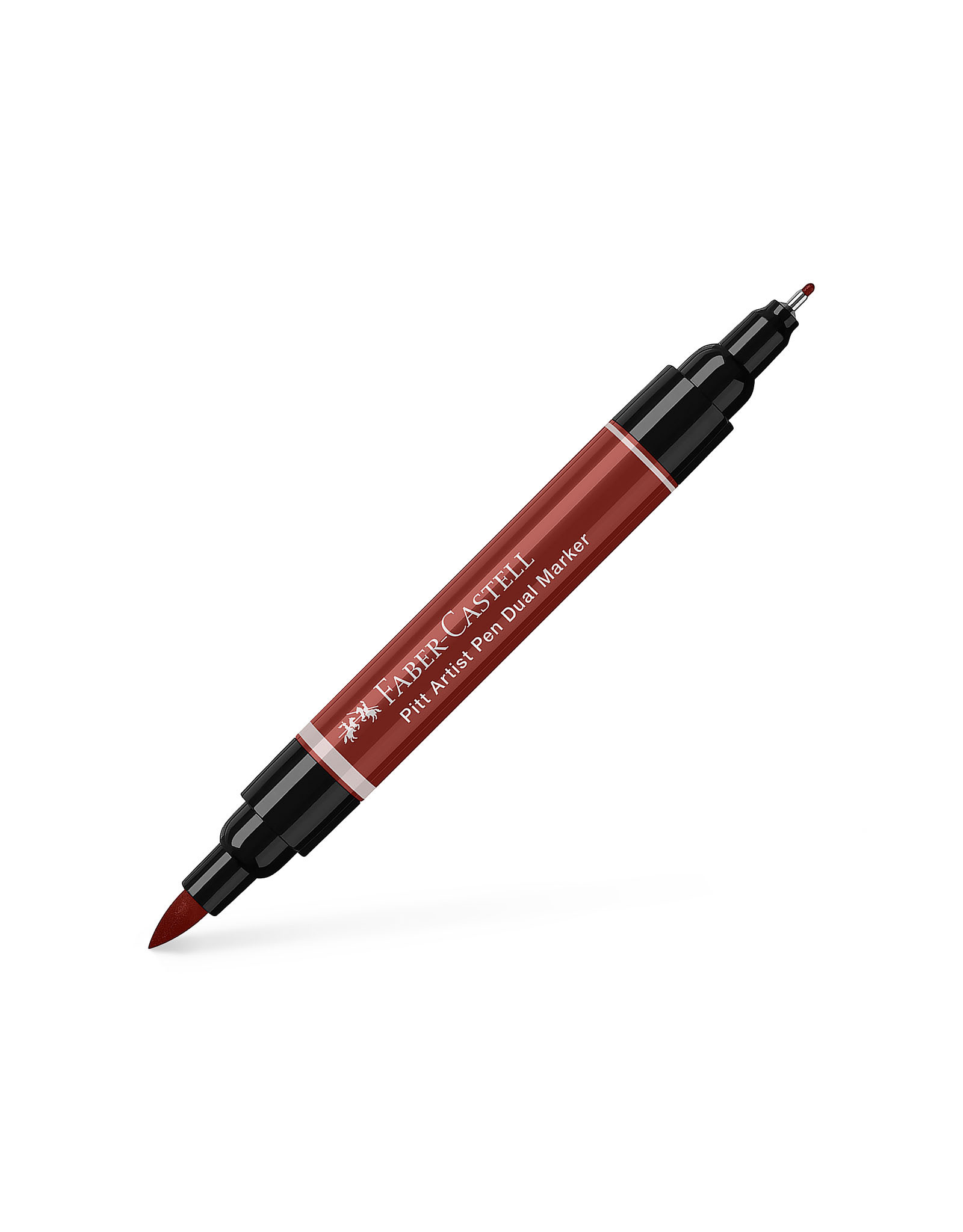 FABER-CASTELL Pitt Artist Pen Dual Tip Marker, India Red