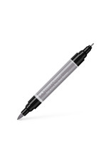 FABER-CASTELL Pitt Artist Pen Dual Tip Marker, Warm Grey III