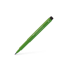 FABER-CASTELL Pitt Artist Pen, Brush, Permanent Olive Green