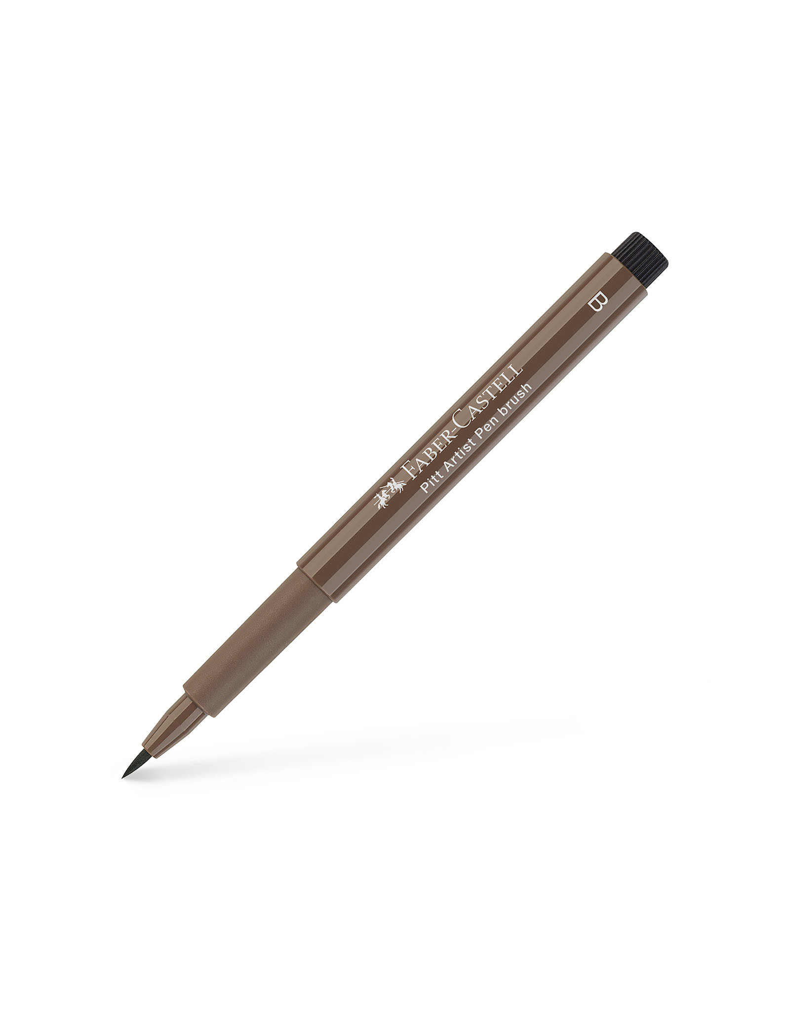 FABER-CASTELL Pitt Artist Pen, Brush, Walnut Brown