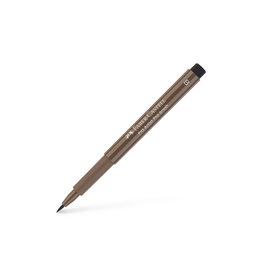 FABER-CASTELL Pitt Artist Pen, Brush, Walnut Brown