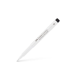 FABER-CASTELL Pitt Artist Pen, Brush, White