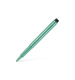 FABER-CASTELL Pitt Artist Pen, Bullet, Metallic Green