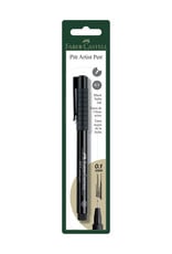 FABER-CASTELL Pitt Artist Pen, Extra Superfine, Black, Carded