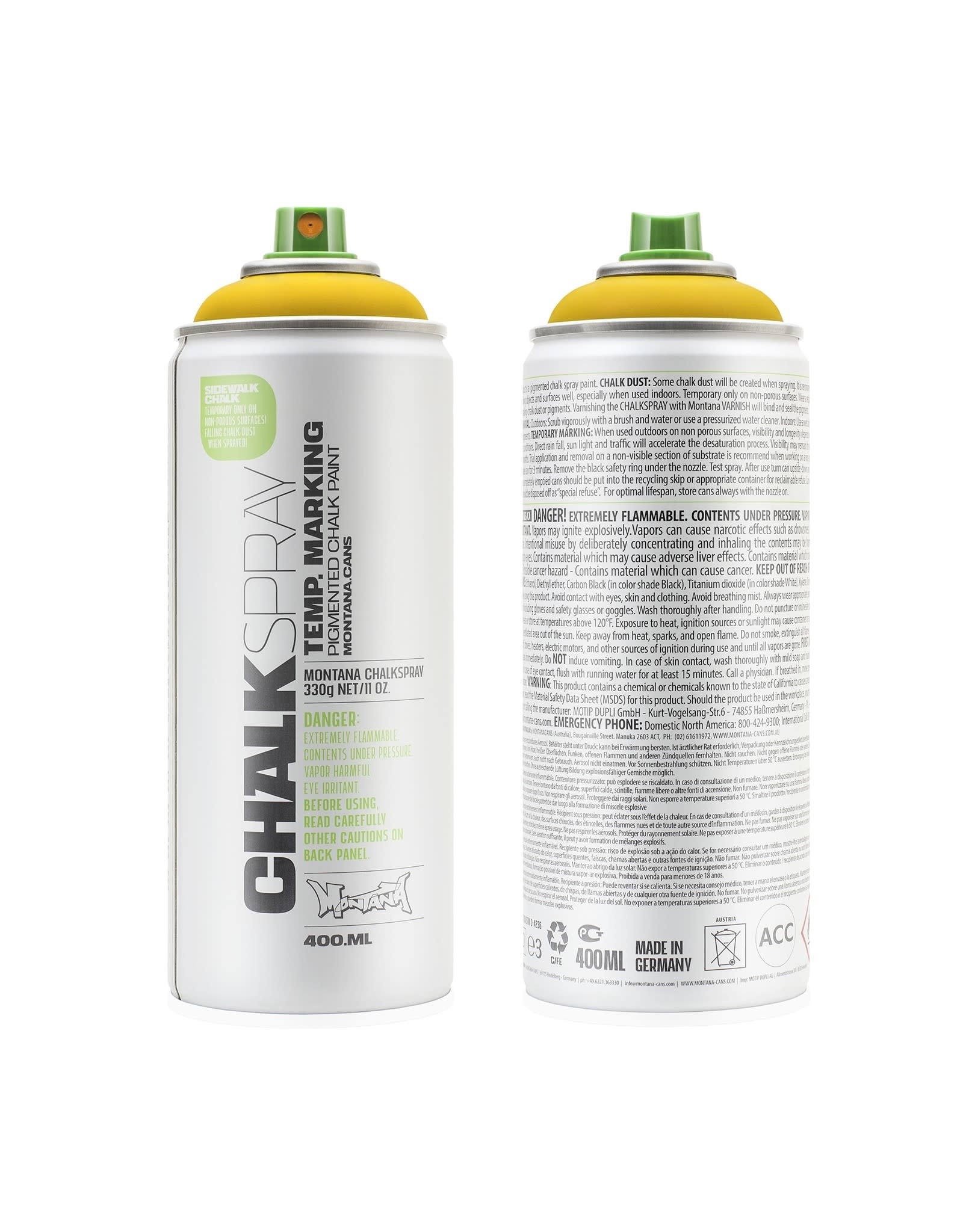 CLEARANCE Montana CHALKSPRAY, Yellow
