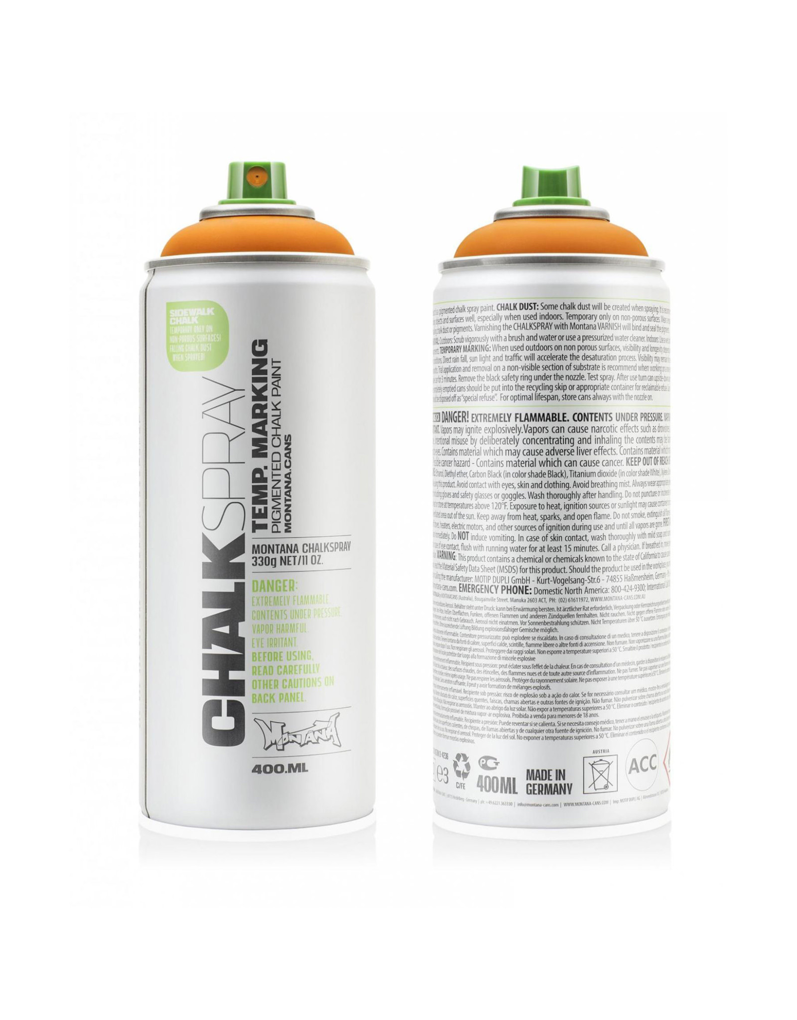 CLEARANCE Montana CHALKSPRAY, Orange