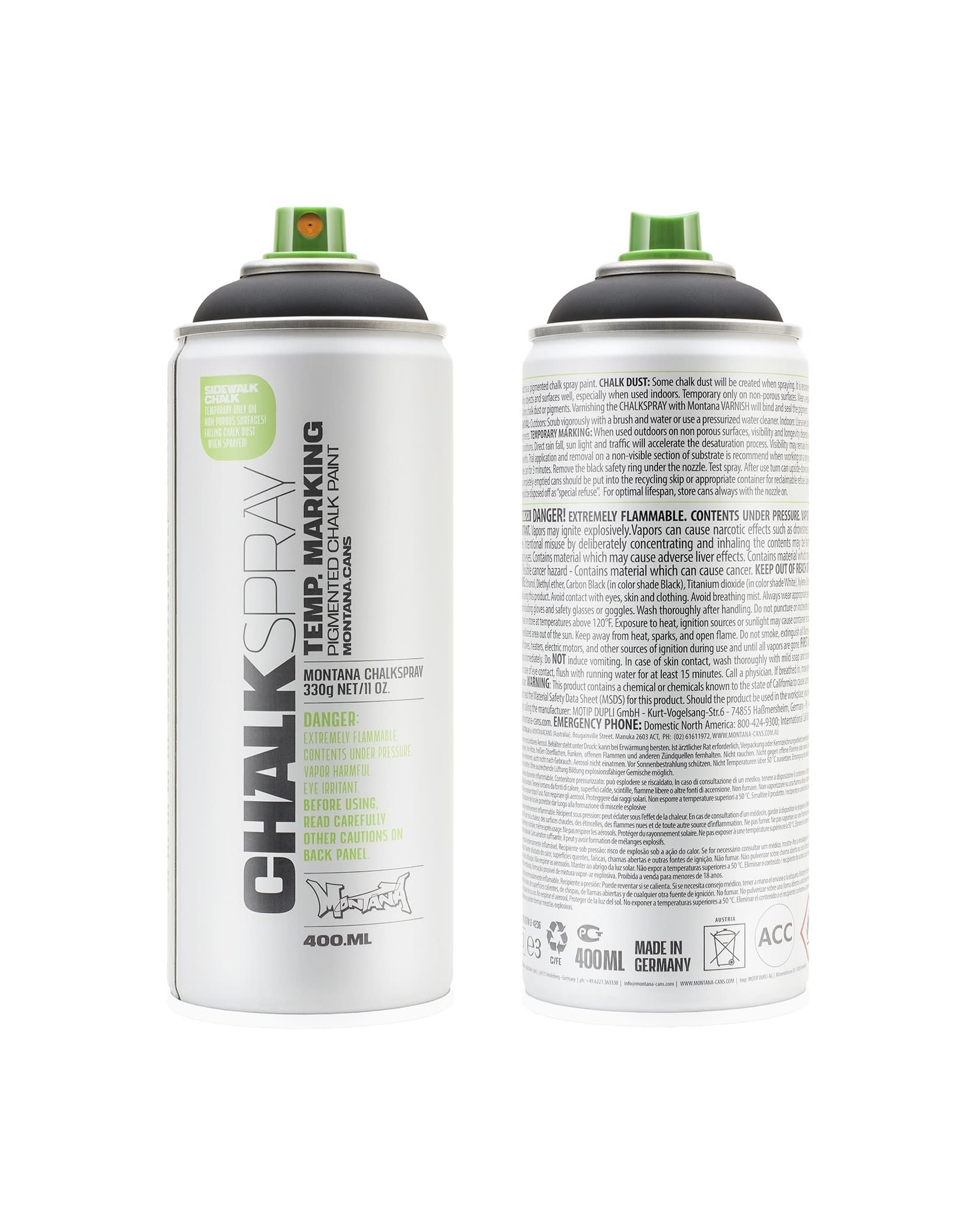 CLEARANCE Montana CHALKSPRAY, Black